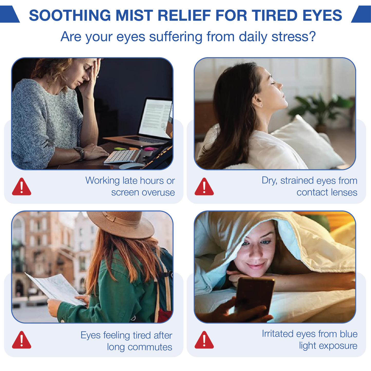 ClearMistPro™ Visioncare+ Portable Heated Eye Mist Device